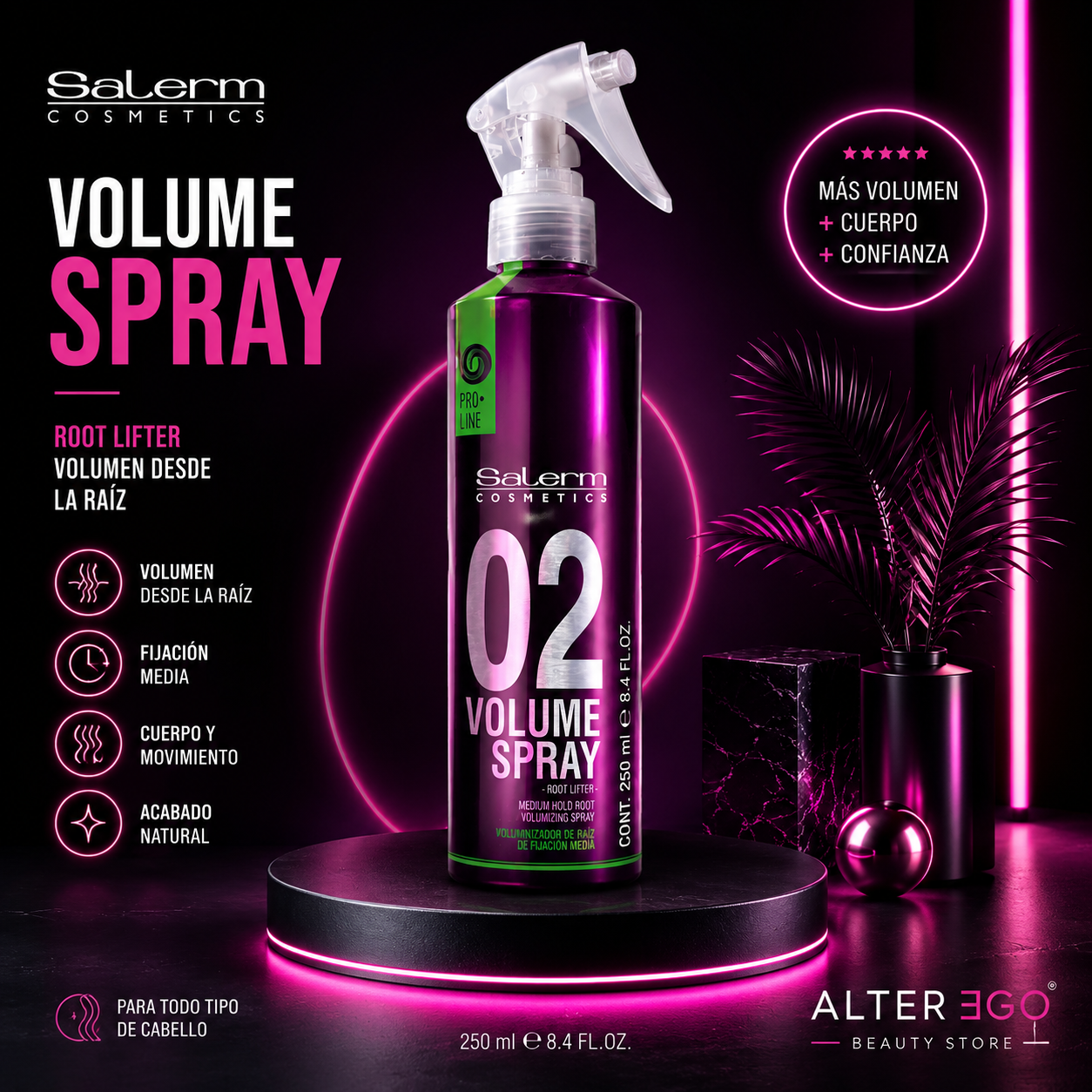 02 volumen spray